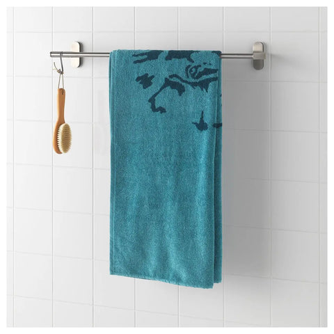 IKEA URSKOG (203.939.40) Bath towel, blue FREE SHIPPING