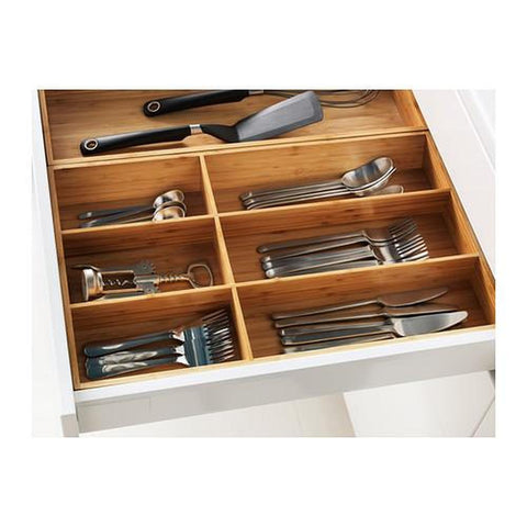 IKEA VARIERA bamboo cutlery tray 32x50x5.4 cm FREE SHIPPING