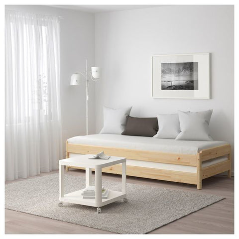 IKEA UTAKER Stackable Bed, Pine, 80x200cm 2Pack