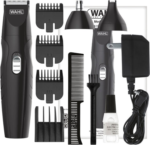 Wahl All-in-One Rechargeable Electric Ear/Nose, Detail, and Beard Trimmer for Men - Model 9685-200 FREE SHIPPING