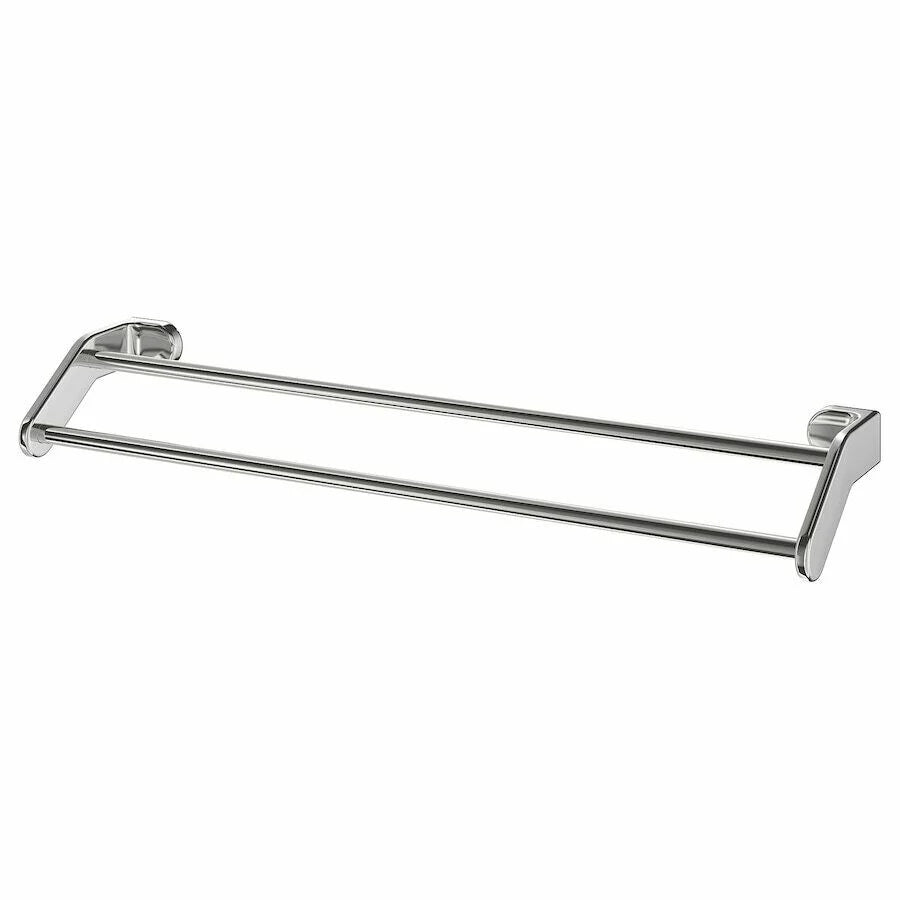 IKEA KALKGRUND Towel Rail, Chrome-Plated 63cm