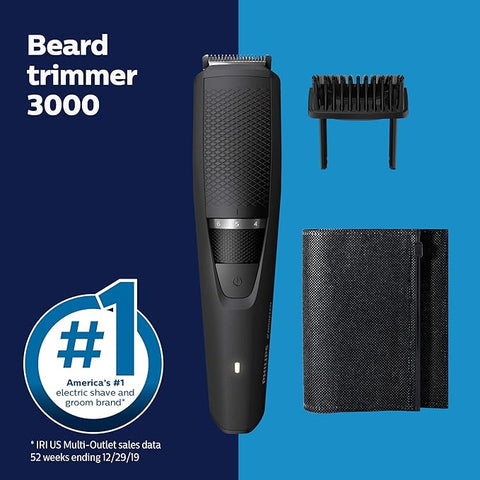 Philips Norelco Beard Trimmer and Hair Clipper,  Rechargeable, Adjustable Length, BT3210/41 FREE SHIPPING