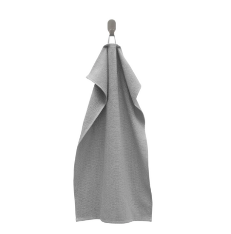 IKEA KORNAN Hand Towel, Towel For Home, Bathroom, Sink Side Towel, Soft, Cotton - Viscose Lightweight and Fast-Drying Extra Soft And Absorbent, Grey, 40x70 cm