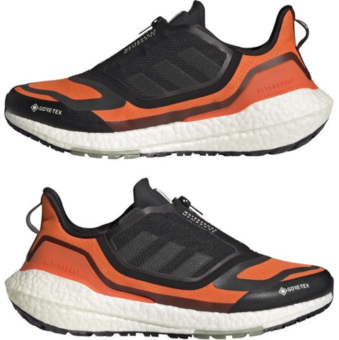 ADIDAS Ultraboost 22 GTX Mens Running Shoes -Orange/Linen