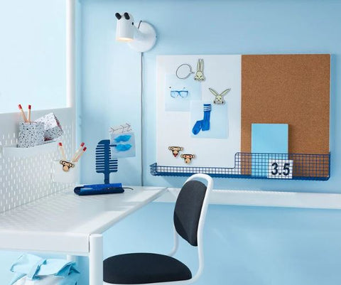 IKEA MOJLIGHET Pen/Picture Holder, Blue