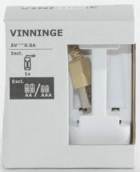 IKEA Vinninge/Ladda Battery Charger for AA and AAA Batteries (CHARGER ONLY)