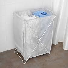 IKEA TORKIS Laundry basket, white/grey, 90 l FREE SHIPPING