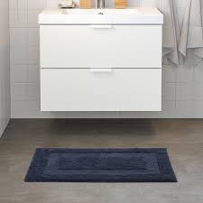 IKEA RODVATTEN Bath mat, dark blue, 50x80 cm (20x31 ") FREE SHIPPING