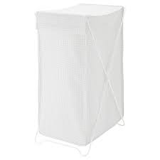 IKEA TORKIS Laundry basket, white/grey, 90 l FREE SHIPPING