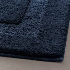 IKEA RODVATTEN Bath mat, dark blue, 50x80 cm (20x31 ") FREE SHIPPING