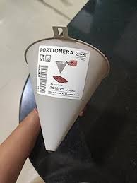 IKEA Portioning Funnel, Grey(Length: 25 cm (9 ¾") Width: 13 cm (5") Height: 14 cm (5 ½"))