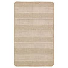 IKEA KLEJS Rug, flatwoven, beige/white, 50x80 cm FREE SHIPPING