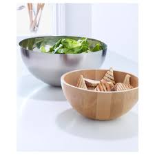 IKEA BLANDA MATT Serving bowl, bamboo, 20 cm FREE SHIPPING