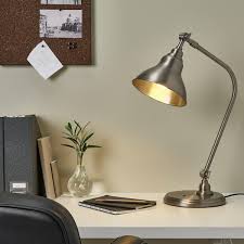 IKEA ANKARSPEL Work lamp, pewter effect FREE SHIPPING