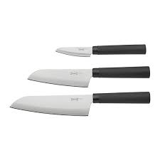 IKEA FÖRSLAG 3-piece knife set FREE SHIPPING