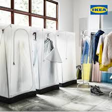 IKEA VUKU Wardrobe, white, 74x51x149 cm FREE SHIPPING