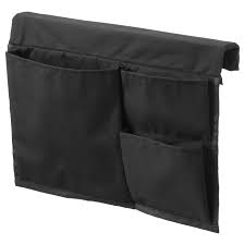 IKEA STICKAT Bed pocket, black, 39x30 cm FREE SHIPPING