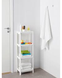 IKEA VESKEN Shelf unit, white, 37x23x101 cm FREE SHIPPING