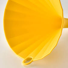 IKEA UPPFYLLD Funnel, bright yellow, 11.5 cm  FREE SHIPPING