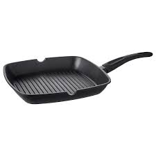 IKEA HEMLAGAD Grill pan, black, 28x28 cm