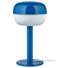 IKEA BLASVERK Table lamp, blue, 36 cm FREE SHIPPING