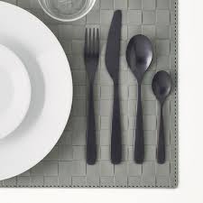 IKEA TILLAGD 24-piece cutlery set, black FREE SHIPPING