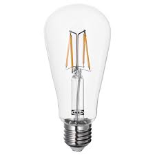 IKEA LUNNOM LED bulb E27 150 lumen, drop-shaped clear FREE SHIPPING