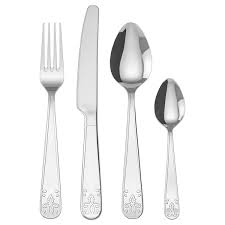 IKEA ÄTBART 24-piece cutlery set, stainless steel FREE SHIPPING