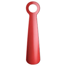 IKEA SNÖSKYFFEL Shoehorn, bright red, 18 cm FREE SHIPPING