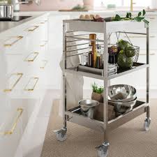 IKEA KUNGSFORS Kitchen trolley, stainless steel, 60x40 cm FREE SHIPPING