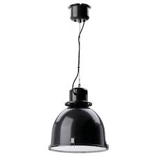 IKEA SVARTNORA Pendant lamp, black, 38 cm FREE SHIPPING