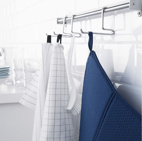 IKEA NYSKOLJD Dish Drying Mat, 44×36 Cm- Blue