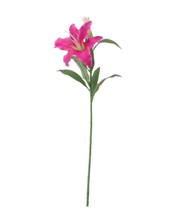 IKEA SMYCKA Artificial Flower, Lily, Pink, 85cm