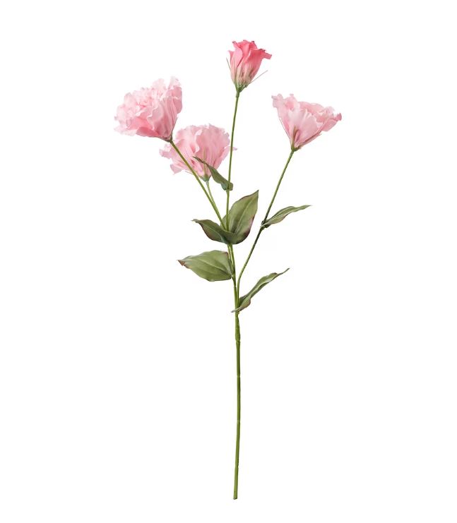 IKEA SMYCKA Artificial Flower, Lisianthus, Pink, 60 cm