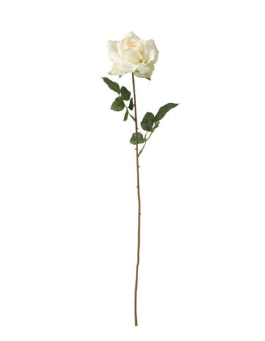 IKEA SMYCKA Artificial Flower, Rose - White 75 cm