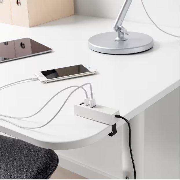 IKEA LORBY USB Charger with Clamp
