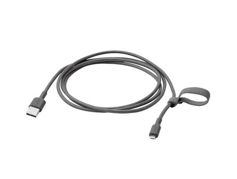 IKEA LILLHULT USB Type A To Micro USB Dark Grey 1.5 m
