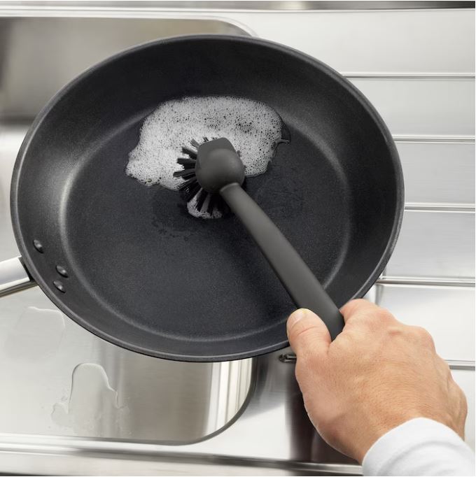 IKEA RINNIG Dish-Washing Brush, Grey