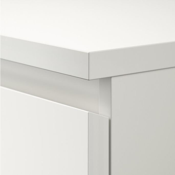 IKEA MALM Chest of 2 Drawers, White, 40×55 cm