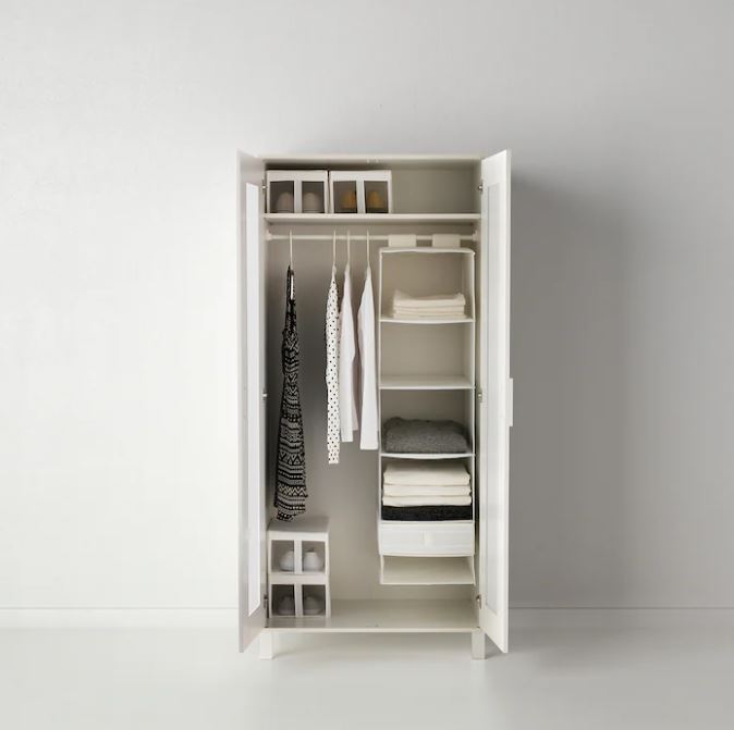 IKEA SKUBB Storage With 6 Compartments, 35x45x125 cm