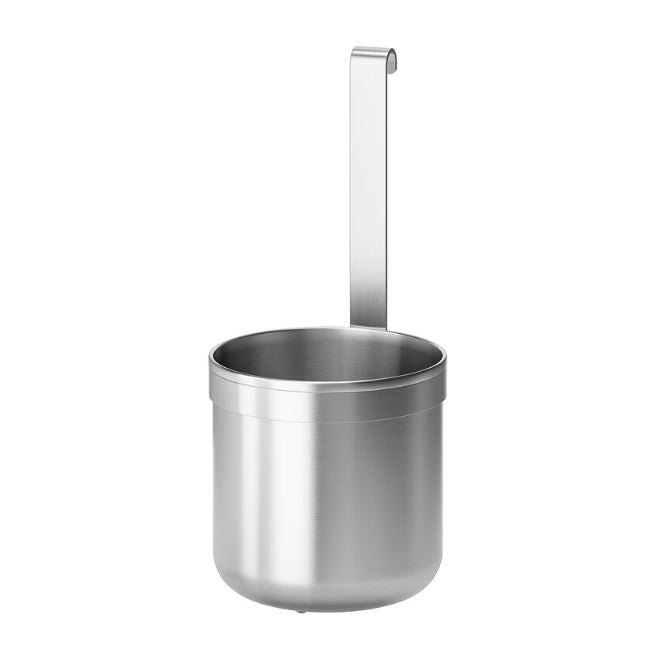 IKEA KUNGSFORS Container, Round Wall Storage For Home, Kitchen Stainless Steel 12.0x26.5 cm