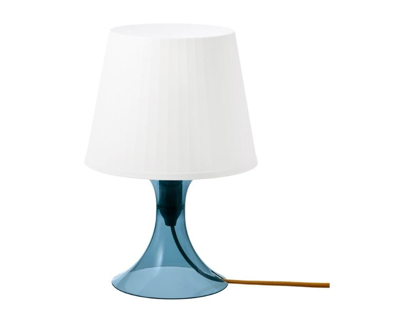 IKEA LAMPAN Table Lamp, Dark Blue - White 29 cm