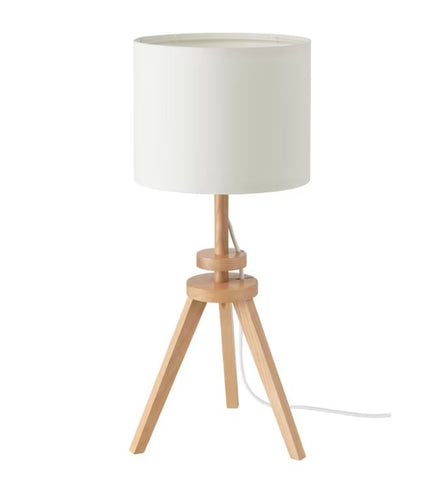 IKEA LAUTERS Table Lamp, Ash-White