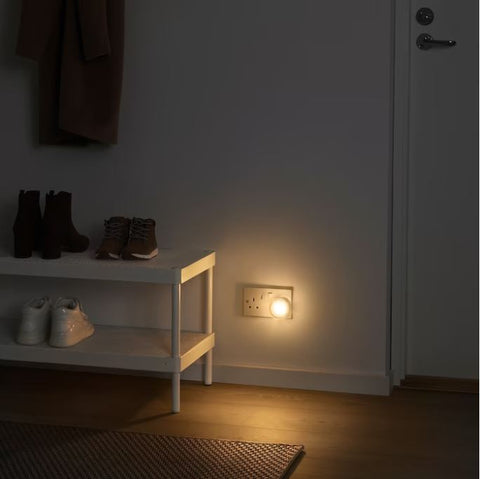 IKEA MÖRKRÄDD LED Nightlight with Sensor, White -2 pack
