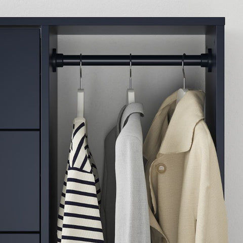 IKEA NORDMELA Chest of drawers With Clothes Rail, Storage Organizer Po – Onepoint