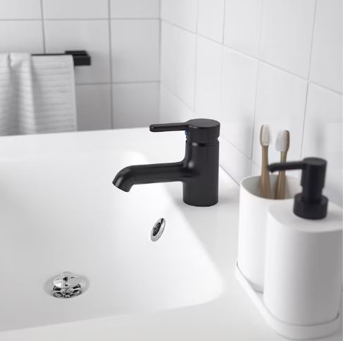 IKEA SALJEN Wash-Basin Mixer Tap, Black