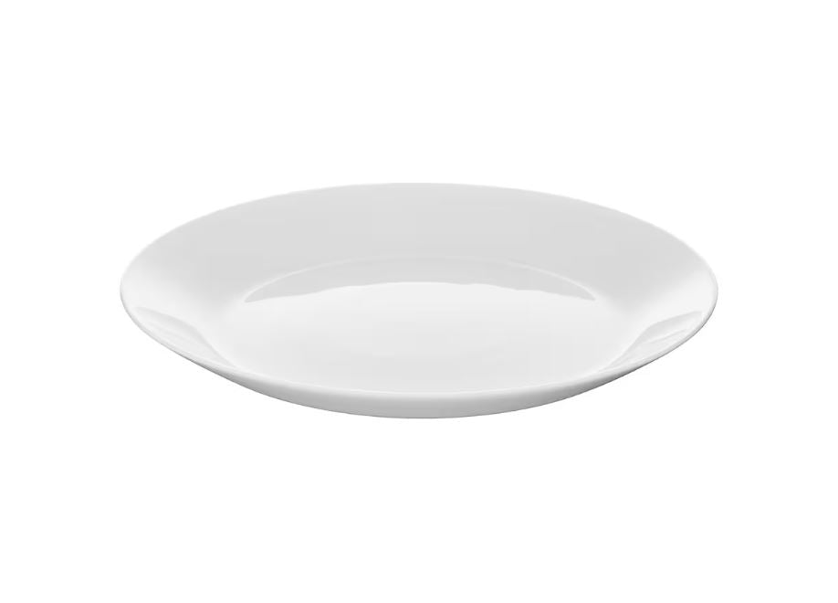 IKEA OFTAST Side Plate -White 19 cm
