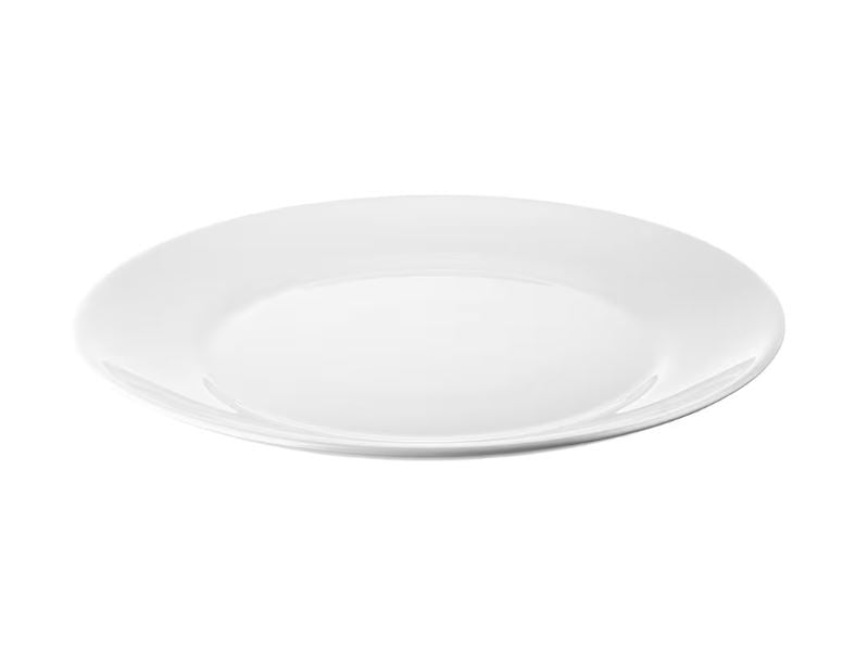 IKEA OFTAST Side Plate -White, 25 cm