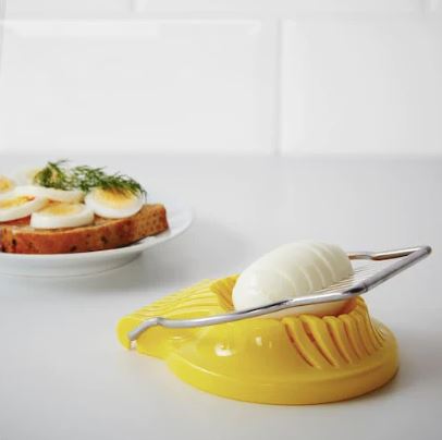 IKEA SLAT Egg Slicer, Yellow