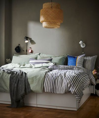 IKEA SINNERLIG Pendant Lamp, Bamboo